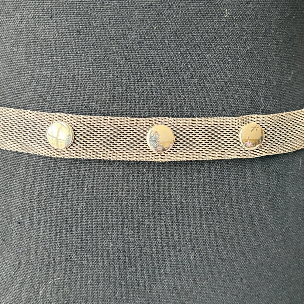Women's Silver Mesh Belt - Classic Metal Buckle